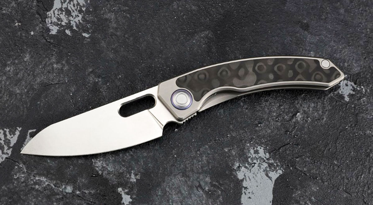 MAXACE BLACK MIRROR - M390 BLADE - CARBON FIBER OR FULL TI