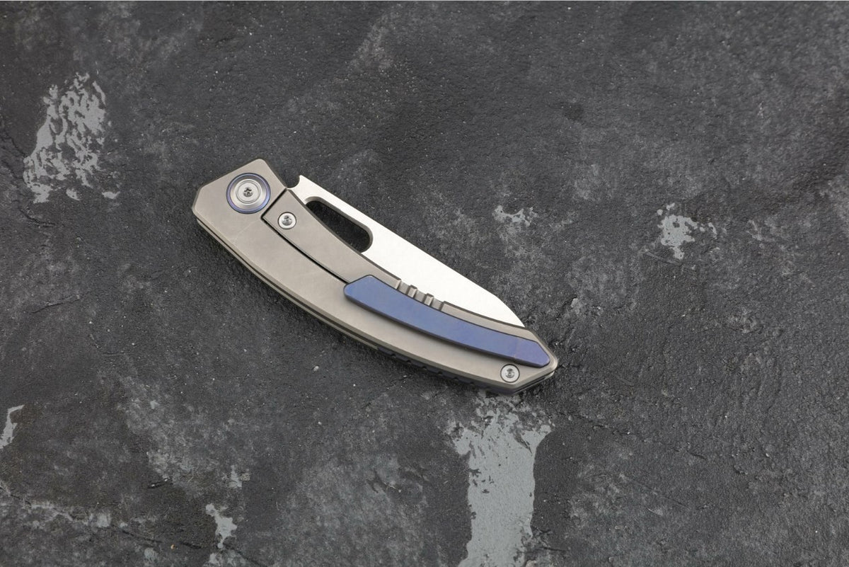 MAXACE BLACK MIRROR - M390 BLADE - CARBON FIBER OR FULL TI