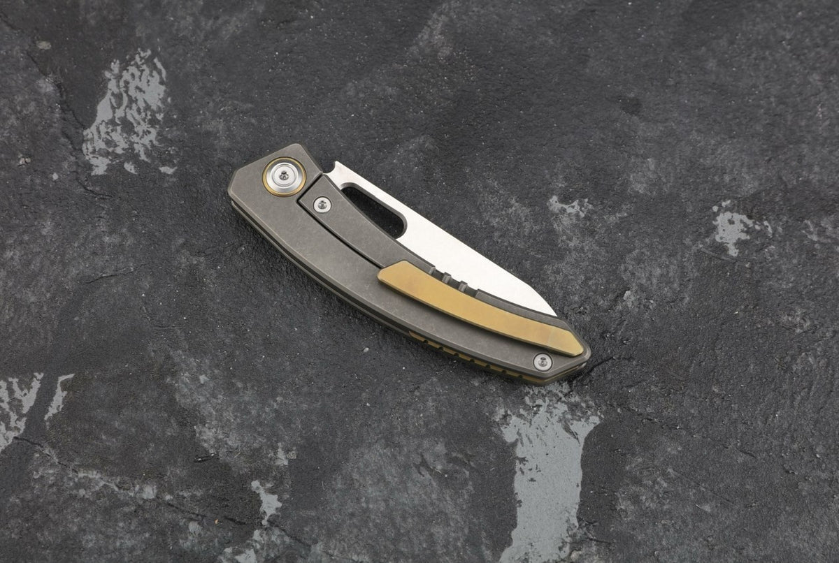 MAXACE BLACK MIRROR - M390 BLADE - CARBON FIBER OR FULL TI