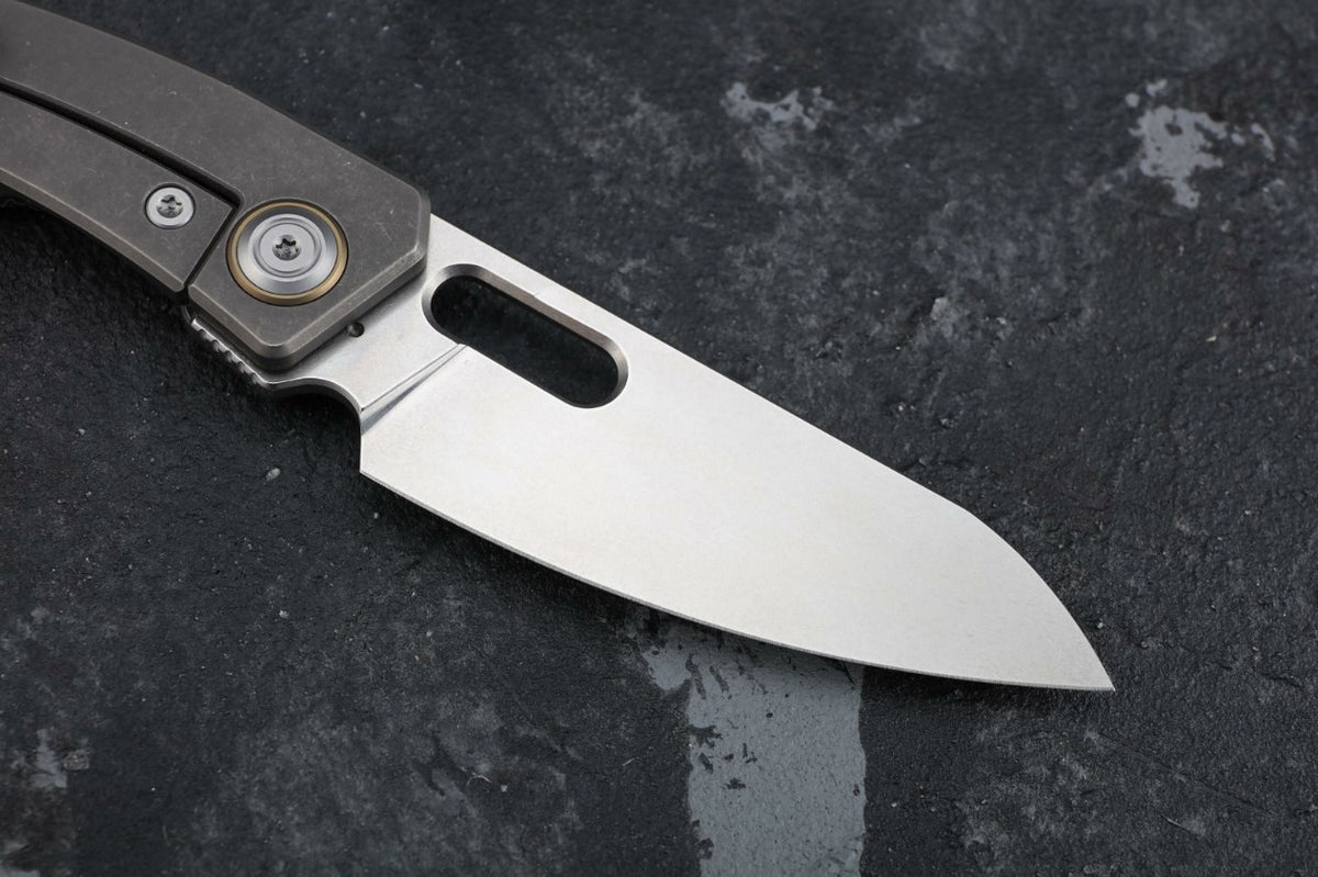 MAXACE BLACK MIRROR - M390 BLADE - CARBON FIBER OR FULL TI