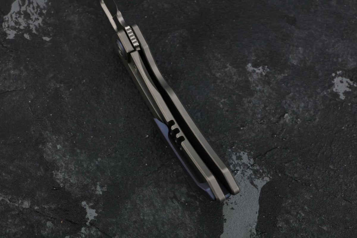 MAXACE BLACK MIRROR - M390 BLADE - CARBON FIBER OR FULL TI