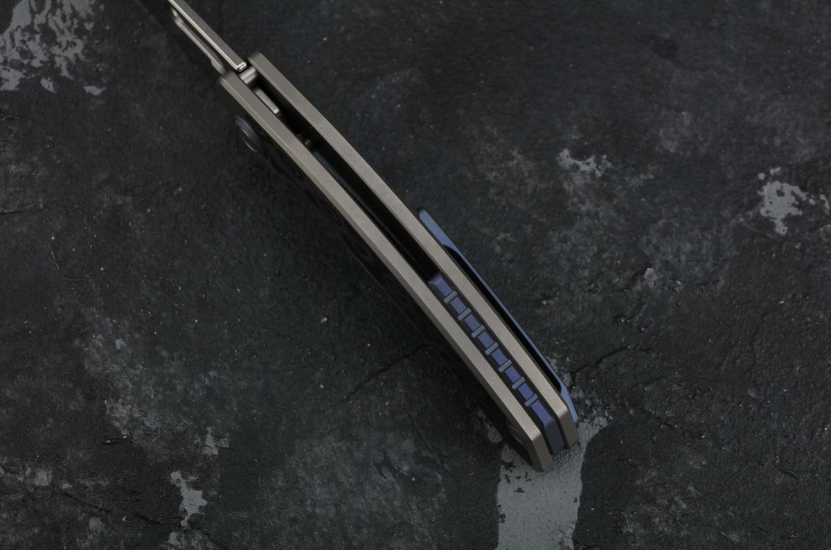 MAXACE BLACK MIRROR - M390 BLADE - CARBON FIBER OR FULL TI