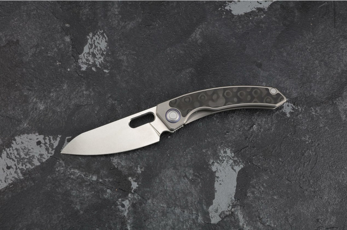 MAXACE BLACK MIRROR - M390 BLADE - CARBON FIBER OR FULL TI