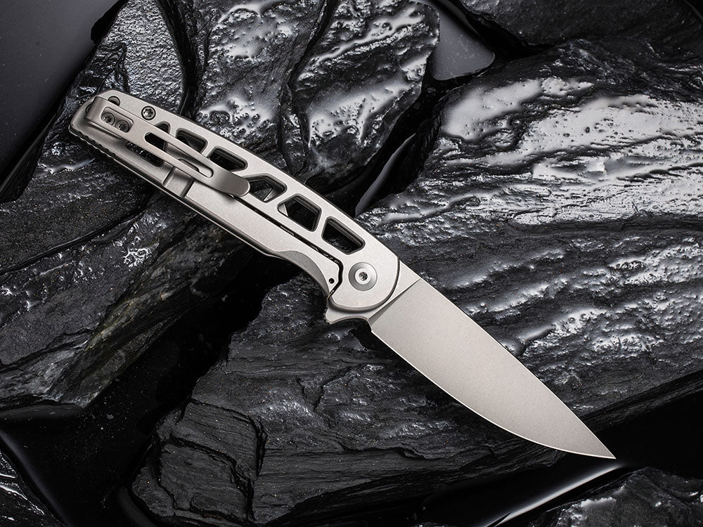 CIVIVI - C20006 PERF - NITRO-V Blade - Stainless Steel Handle