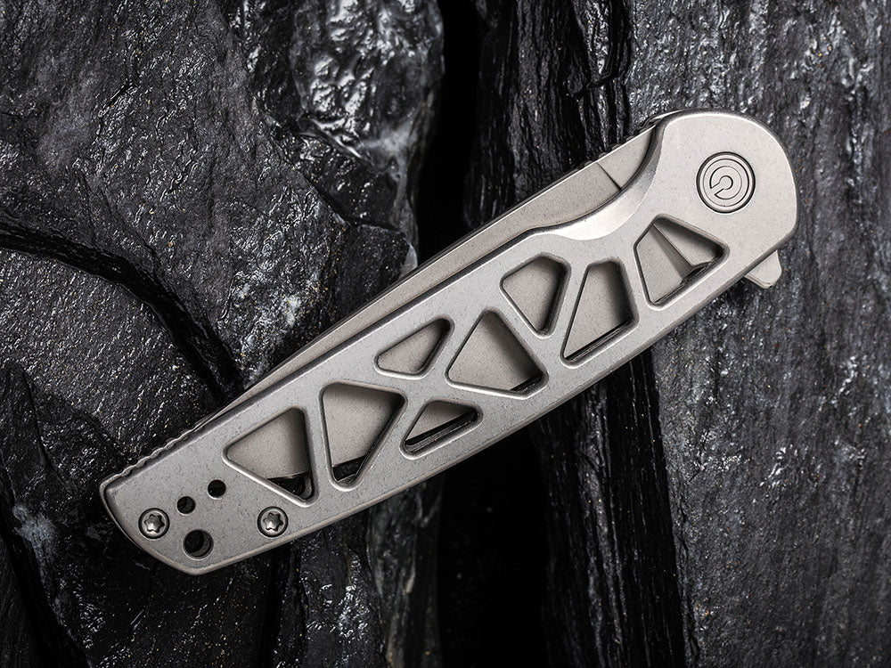 CIVIVI - C20006 PERF - NITRO-V Blade - Stainless Steel Handle
