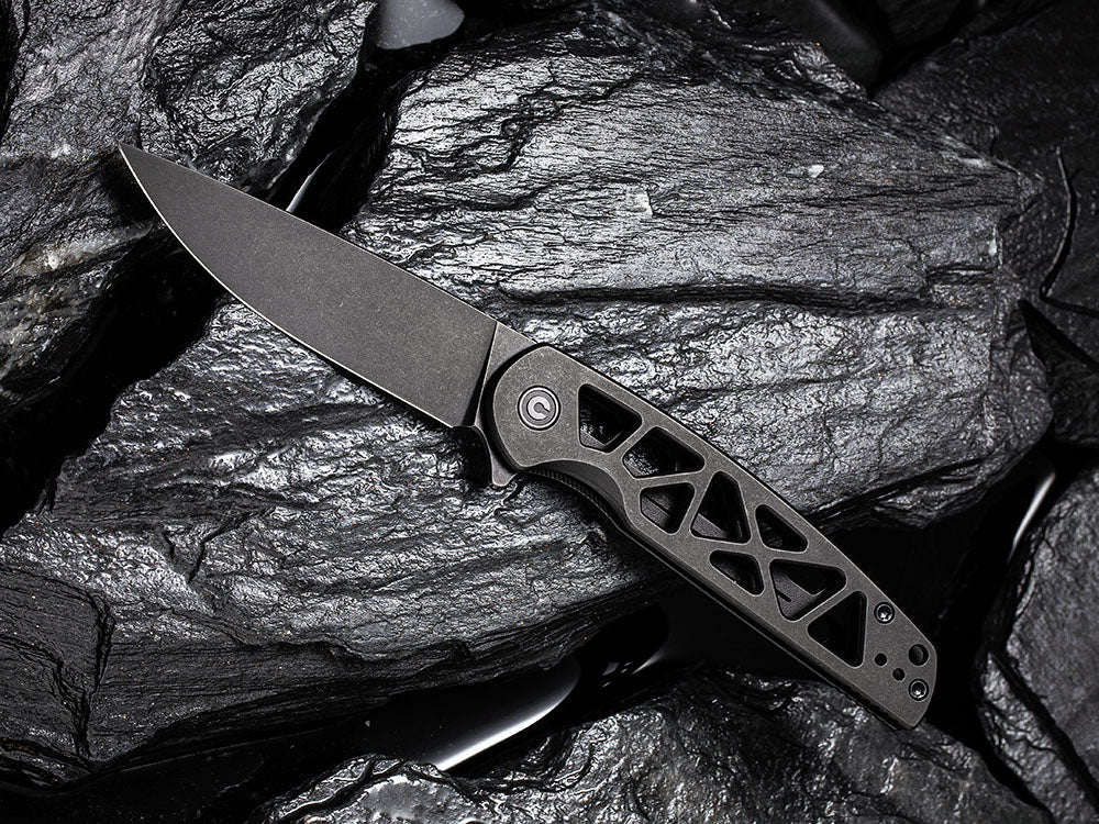 CIVIVI - C20006 PERF - NITRO-V Blade - Stainless Steel Handle