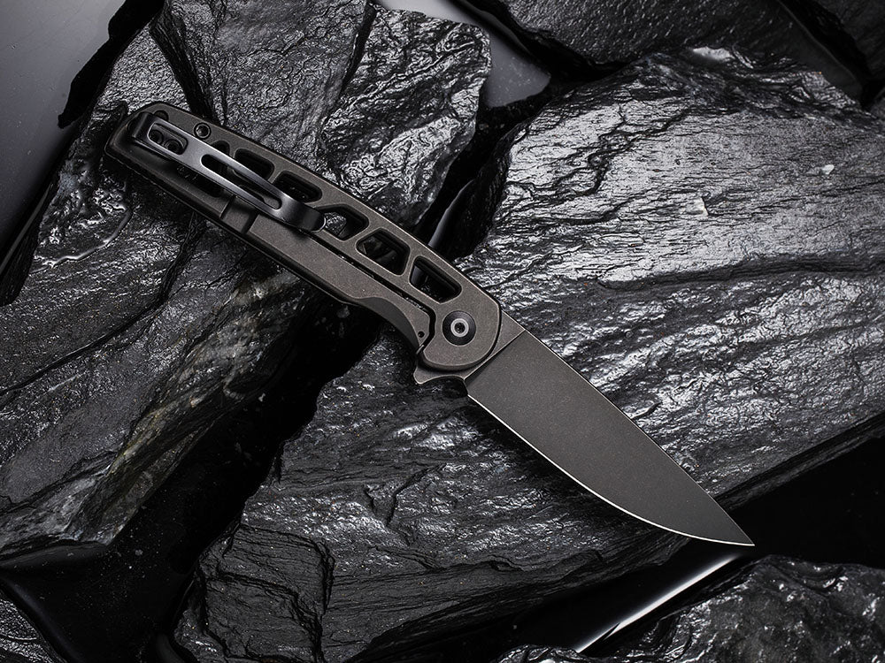 CIVIVI - C20006 PERF - NITRO-V Blade - Stainless Steel Handle