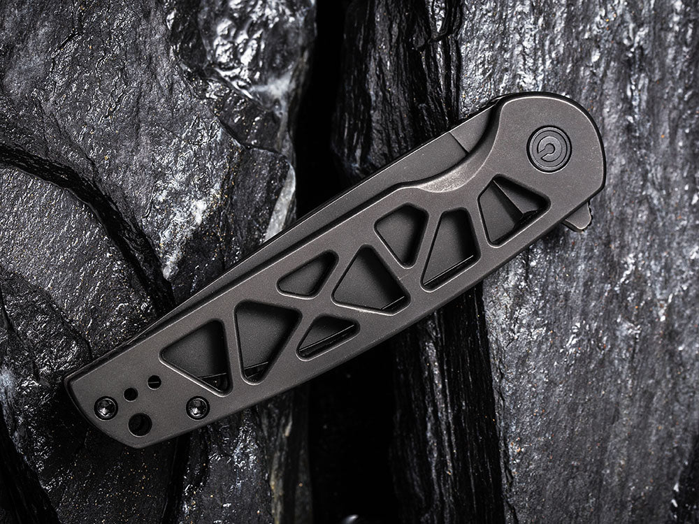 CIVIVI - C20006 PERF - NITRO-V Blade - Stainless Steel Handle