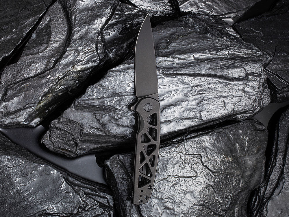 CIVIVI - C20006 PERF - NITRO-V Blade - Stainless Steel Handle