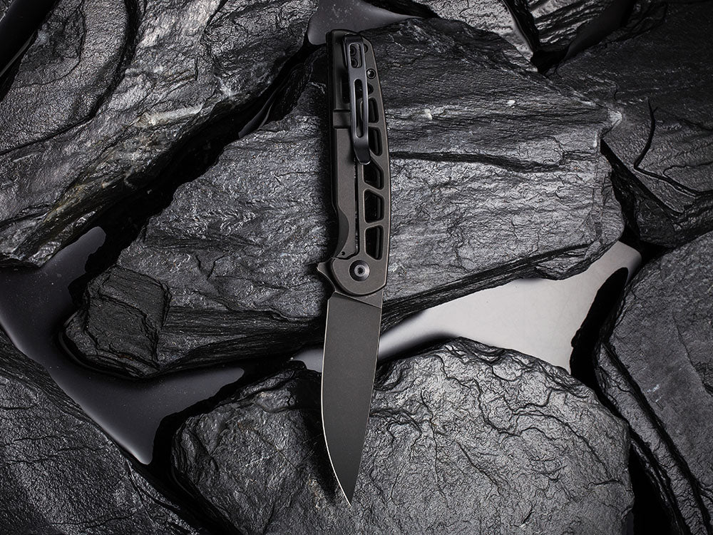 CIVIVI - C20006 PERF - NITRO-V Blade - Stainless Steel Handle