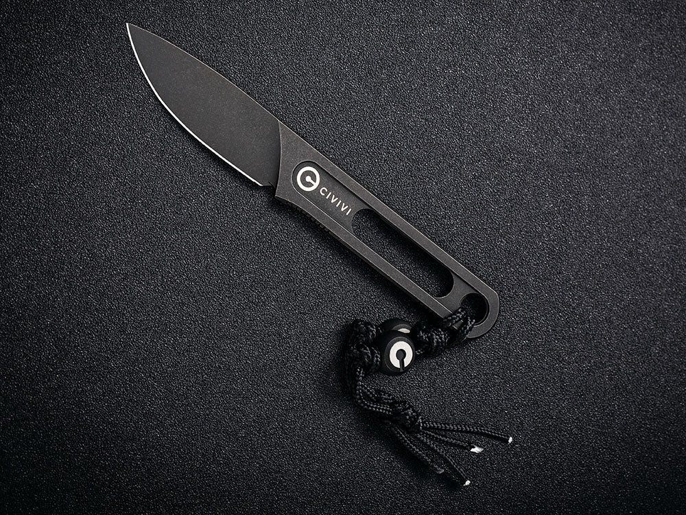 CIVIVI - C20026 MINIMIS - 10CR Blade and Handle - Neck Knife with Sheath - Ostap Hel Design