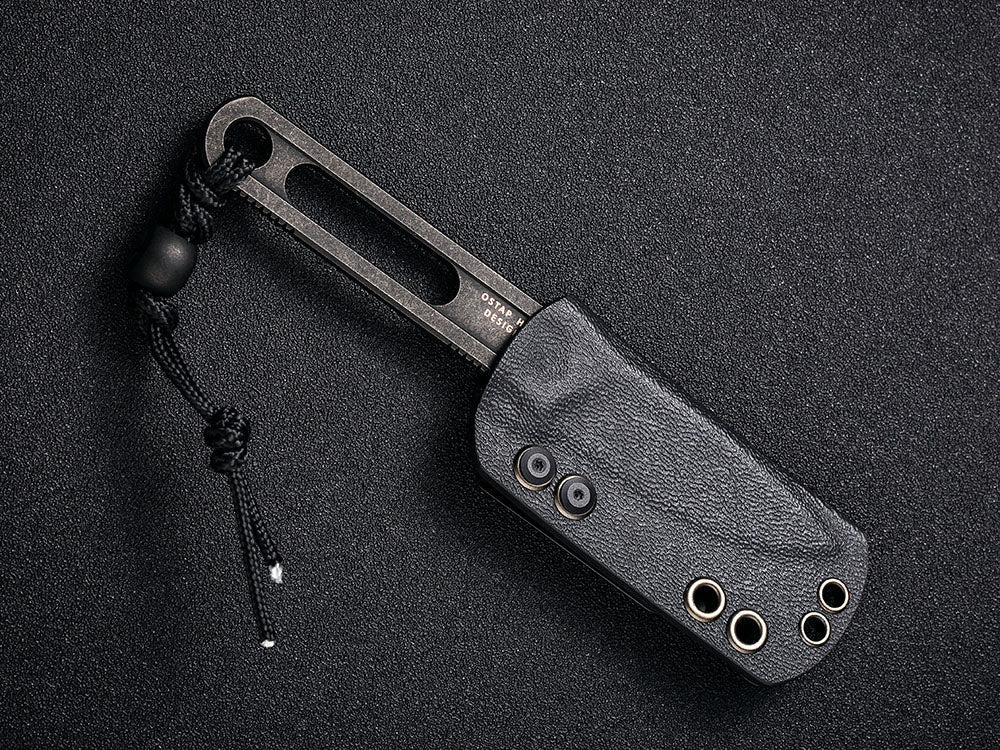 CIVIVI - C20026 MINIMIS - 10CR Blade and Handle - Neck Knife with Sheath - Ostap Hel Design