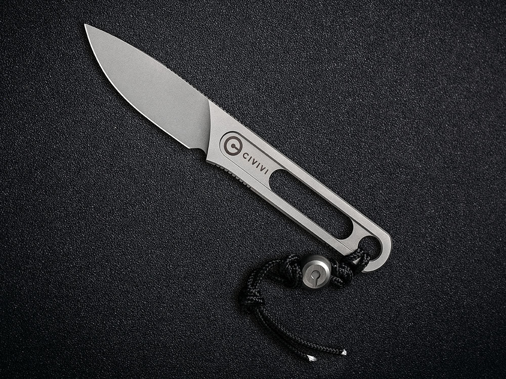 CIVIVI - C20026 MINIMIS - 10CR Blade and Handle - Neck Knife with Sheath - Ostap Hel Design