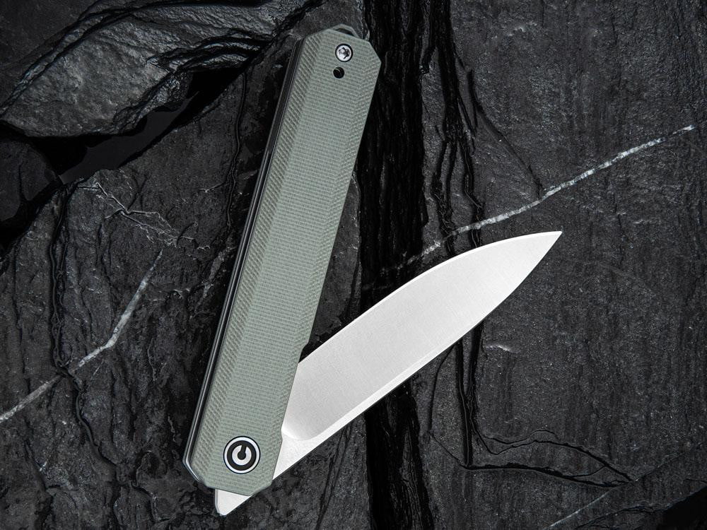 ** HERE NOW ** CIVIVI - C2003 Exarch - D2 blade - G10 Handle - FRONT FLIPPER - True Talon