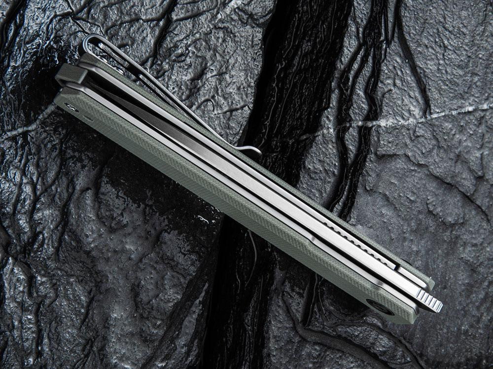 ** HERE NOW ** CIVIVI - C2003 Exarch - D2 blade - G10 Handle - FRONT FLIPPER - True Talon