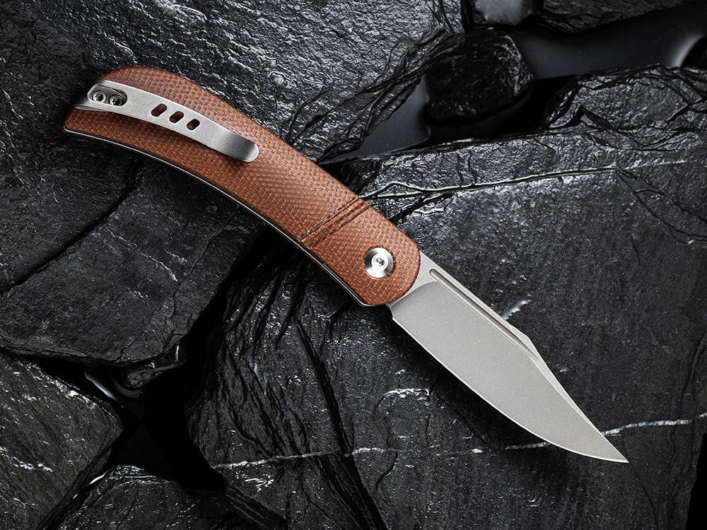 CIVIVI - C2015 Appalachian Drifter - Slip Joint - Micarta Handles - True Talon
