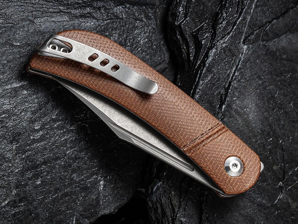 CIVIVI - C2015 Appalachian Drifter - Slip Joint - Micarta Handles - True Talon