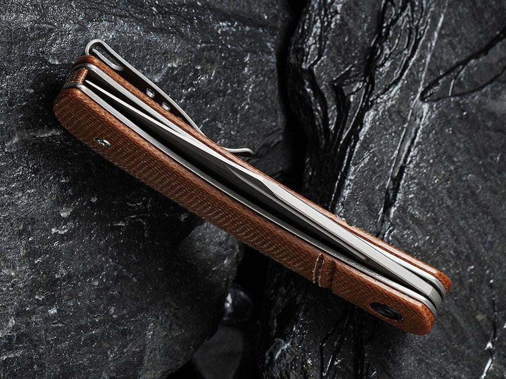 CIVIVI - C2015 Appalachian Drifter - Slip Joint - Micarta Handles - True Talon