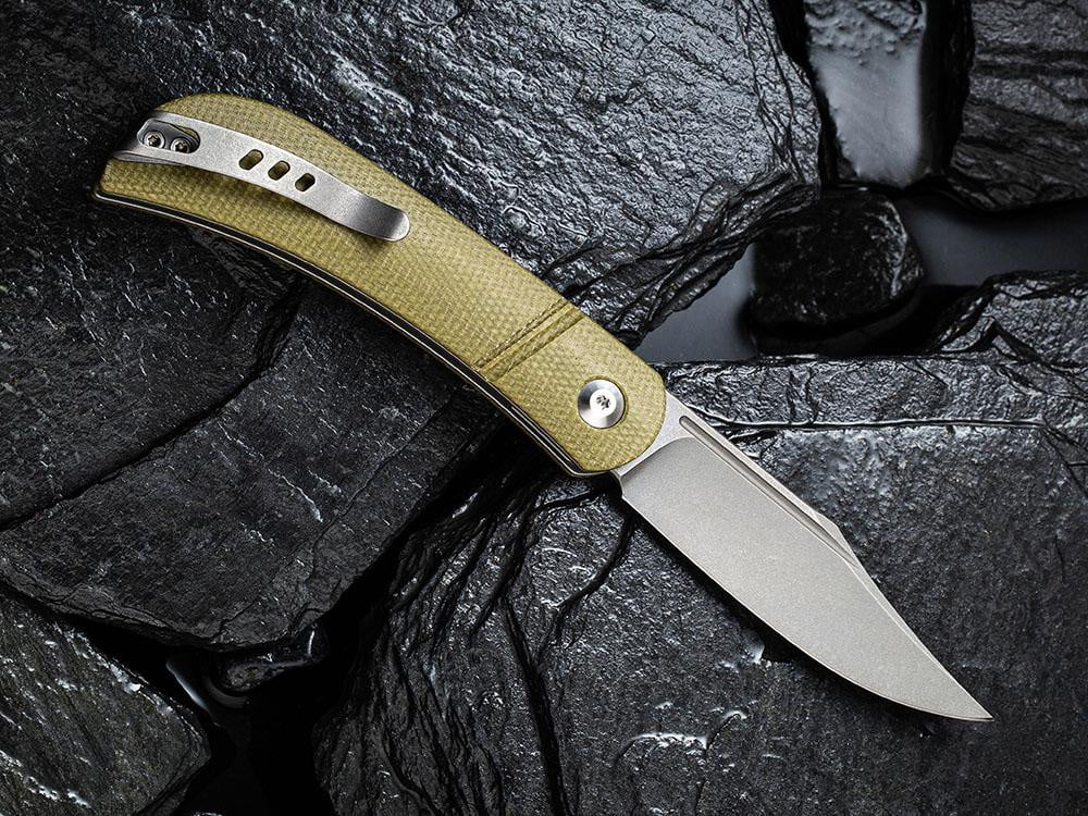 CIVIVI - C2015 Appalachian Drifter - Slip Joint - Micarta Handles - True Talon