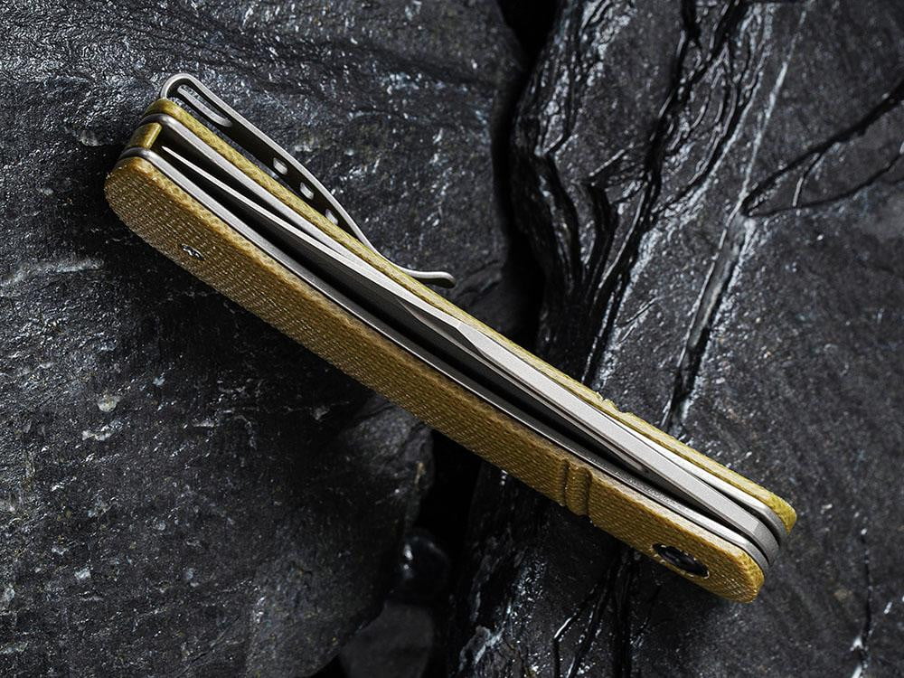 CIVIVI - C2015 Appalachian Drifter - Slip Joint - Micarta Handles - True Talon
