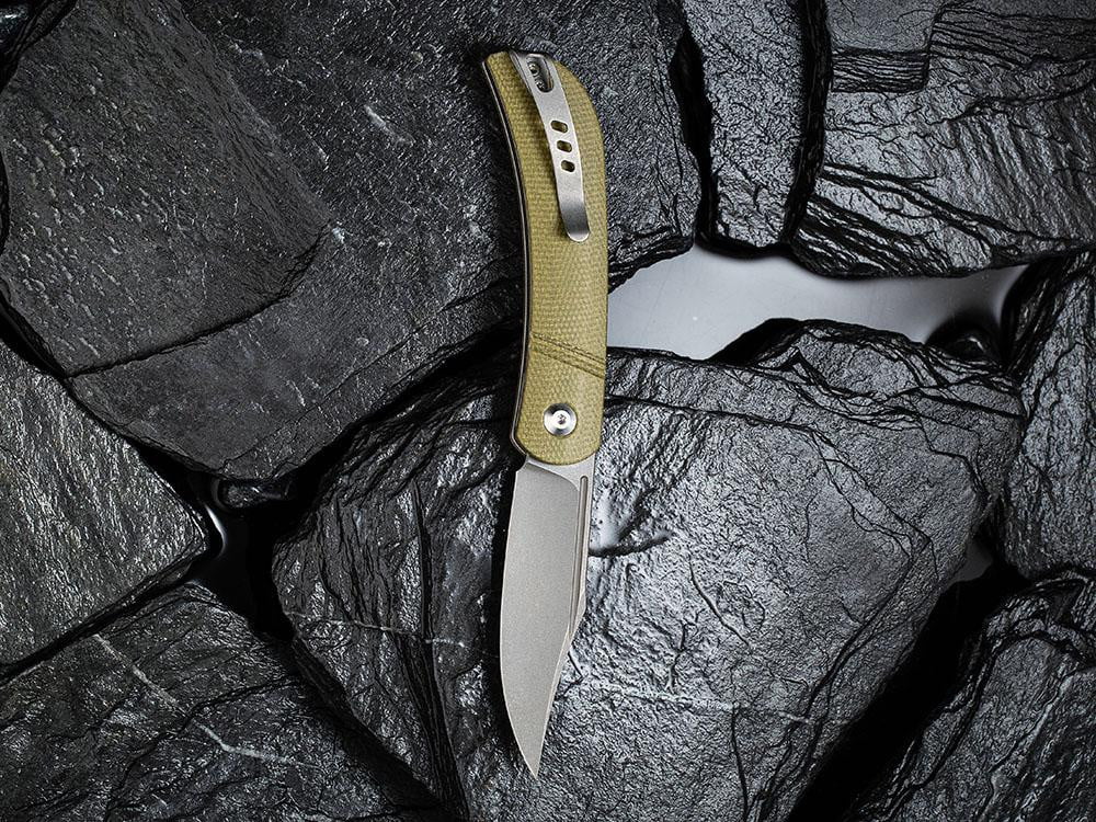 CIVIVI - C2015 Appalachian Drifter - Slip Joint - Micarta Handles - True Talon