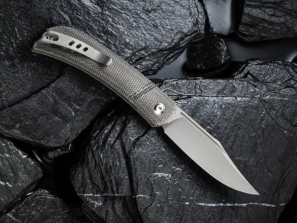 CIVIVI - C2015 Appalachian Drifter - Slip Joint - Micarta Handles - True Talon