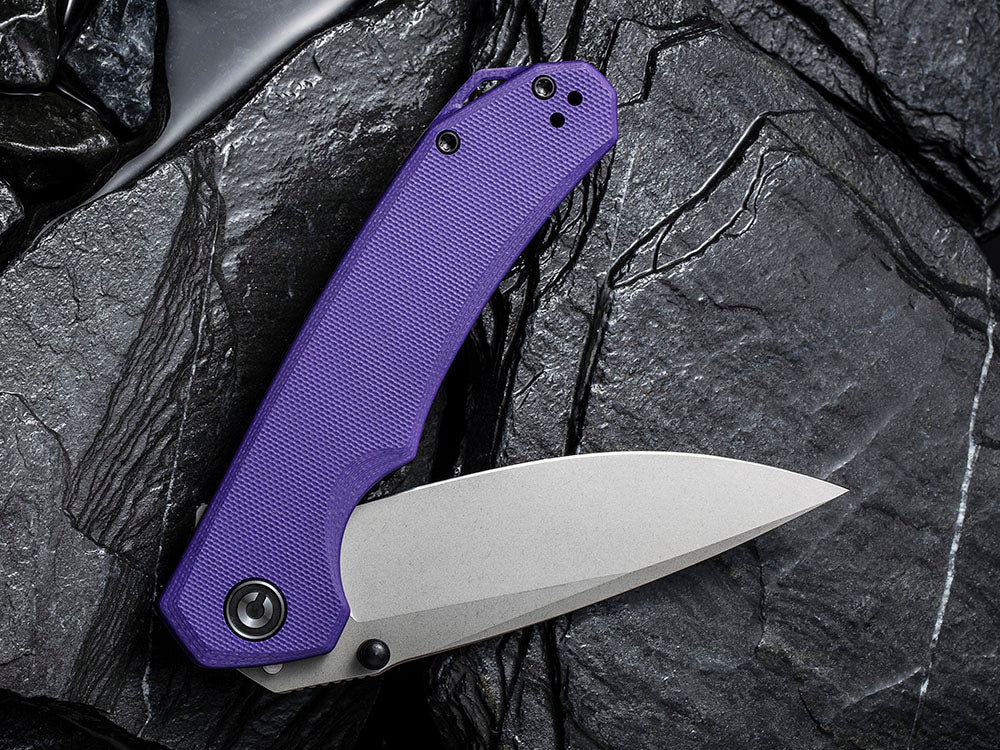 ** BACK AGAIN ** CIVIVI - C2102 Brazen - Sandvik 14C28N DROP POINT blade - G10 Handle