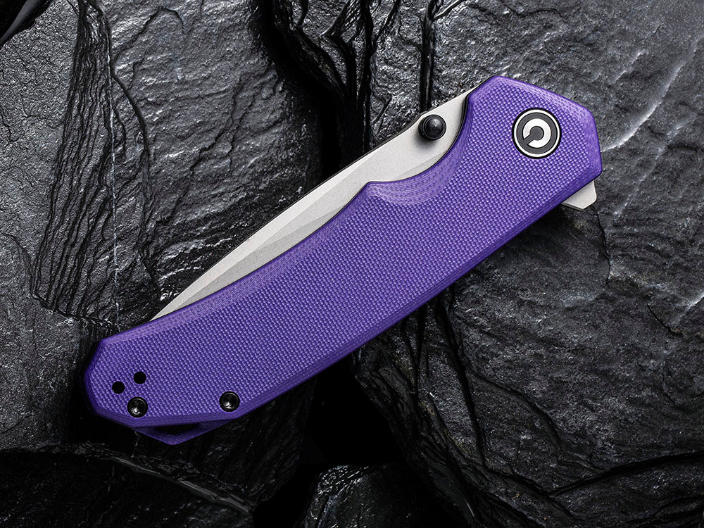 ** BACK AGAIN ** CIVIVI - C2102 Brazen - Sandvik 14C28N DROP POINT blade - G10 Handle