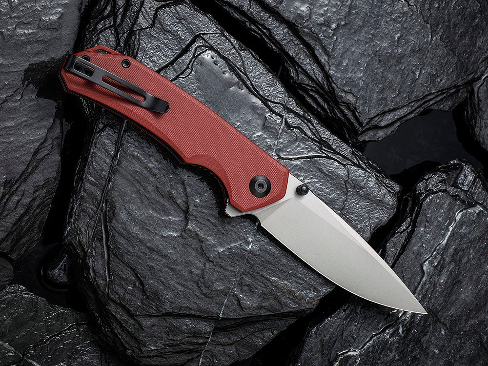 ** BACK AGAIN ** CIVIVI - C2102 Brazen - Sandvik 14C28N DROP POINT blade - G10 Handle