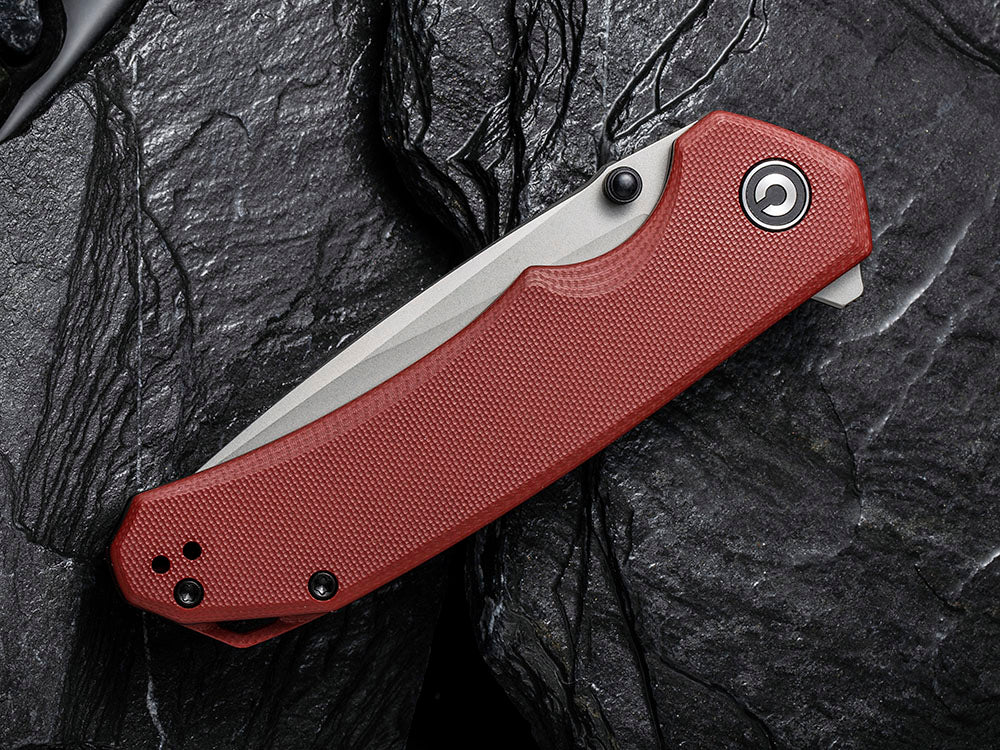 ** BACK AGAIN ** CIVIVI - C2102 Brazen - Sandvik 14C28N DROP POINT blade - G10 Handle