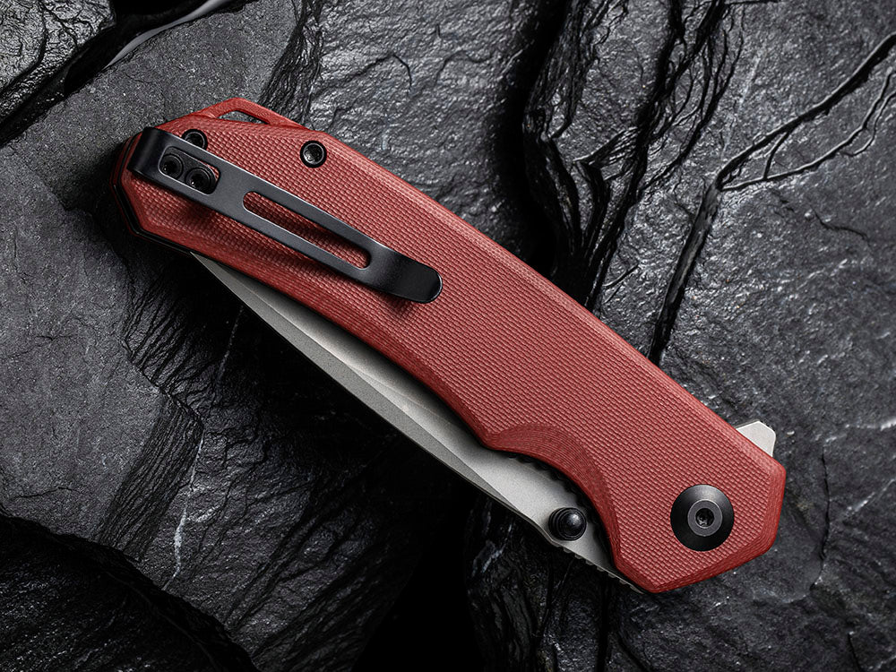 ** BACK AGAIN ** CIVIVI - C2102 Brazen - Sandvik 14C28N DROP POINT blade - G10 Handle