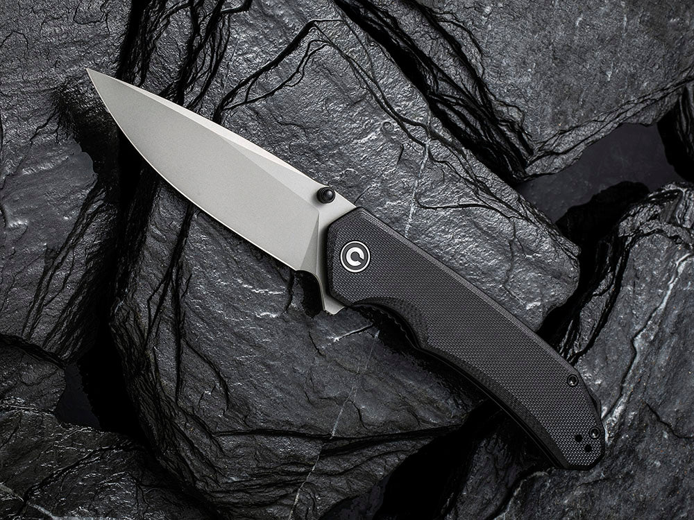 ** BACK AGAIN ** CIVIVI - C2102 Brazen - Sandvik 14C28N DROP POINT blade - G10 Handle