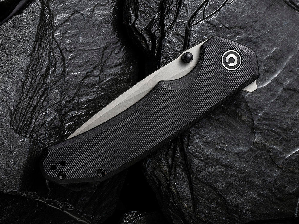 ** BACK AGAIN ** CIVIVI - C2102 Brazen - Sandvik 14C28N DROP POINT blade - G10 Handle