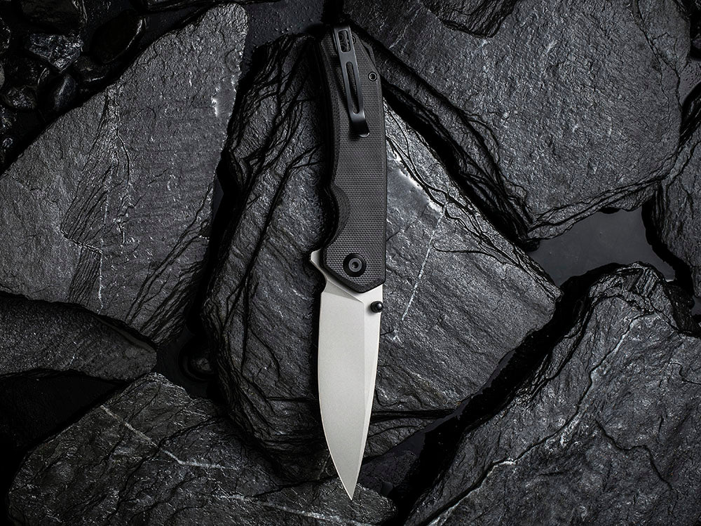 ** BACK AGAIN ** CIVIVI - C2102 Brazen - Sandvik 14C28N DROP POINT blade - G10 Handle