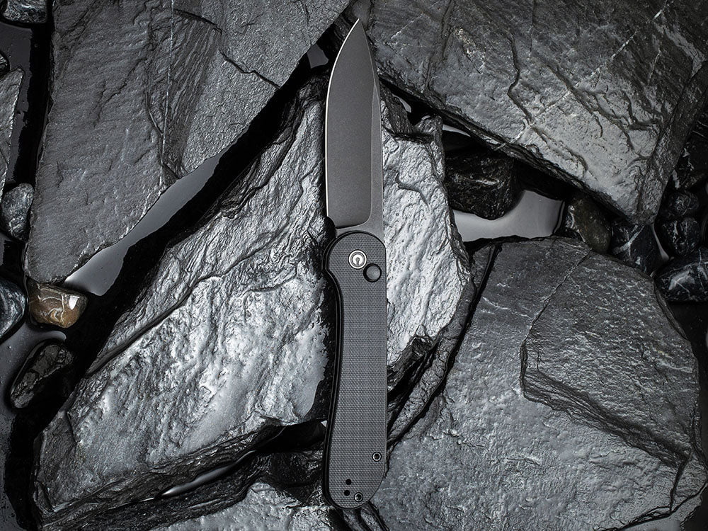 # ** BACK AGAIN ** CIVIVI C2103 Elementum BUTTON LOCK - Damascus or 14C28N Sandvik Blade - True Talon