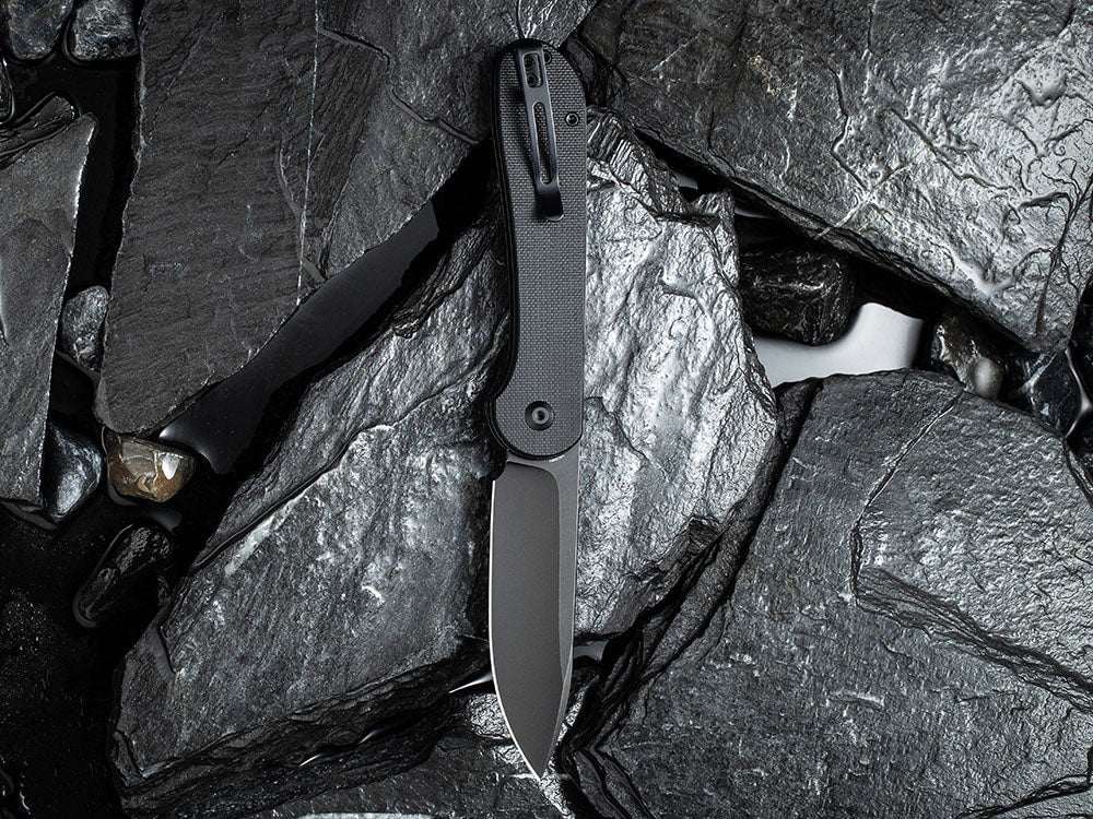# ** BACK AGAIN ** CIVIVI C2103 Elementum BUTTON LOCK - Damascus or 14C28N Sandvik Blade - True Talon