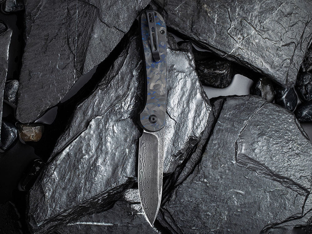 # ** BACK AGAIN ** CIVIVI C2103 Elementum BUTTON LOCK - Damascus or 14C28N Sandvik Blade - True Talon