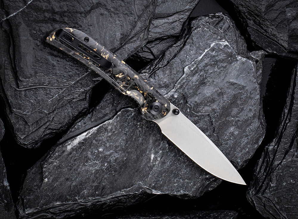 ** HERE NOW ** CIVIVI - C2106 IMPERIUM - Nitro-V blade - Foil Carbon Fiber Handle