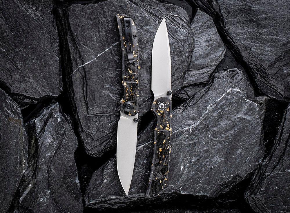 ** HERE NOW ** CIVIVI - C2106 IMPERIUM - Nitro-V blade - Foil Carbon Fiber Handle