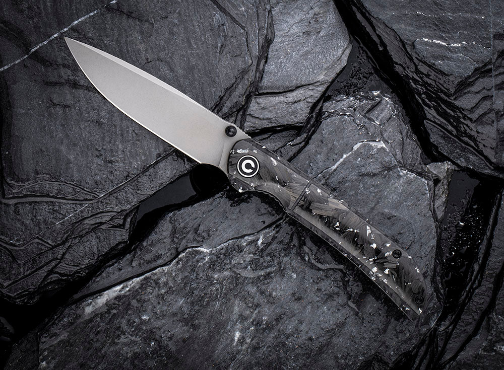 ** HERE NOW ** CIVIVI - C2106 IMPERIUM - Nitro-V blade - Foil Carbon Fiber Handle