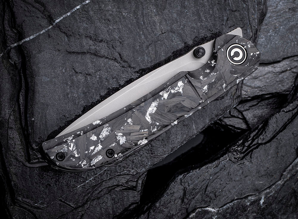 ** HERE NOW ** CIVIVI - C2106 IMPERIUM - Nitro-V blade - Foil Carbon Fiber Handle