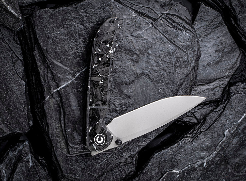 ** HERE NOW ** CIVIVI - C2106 IMPERIUM - Nitro-V blade - Foil Carbon Fiber Handle