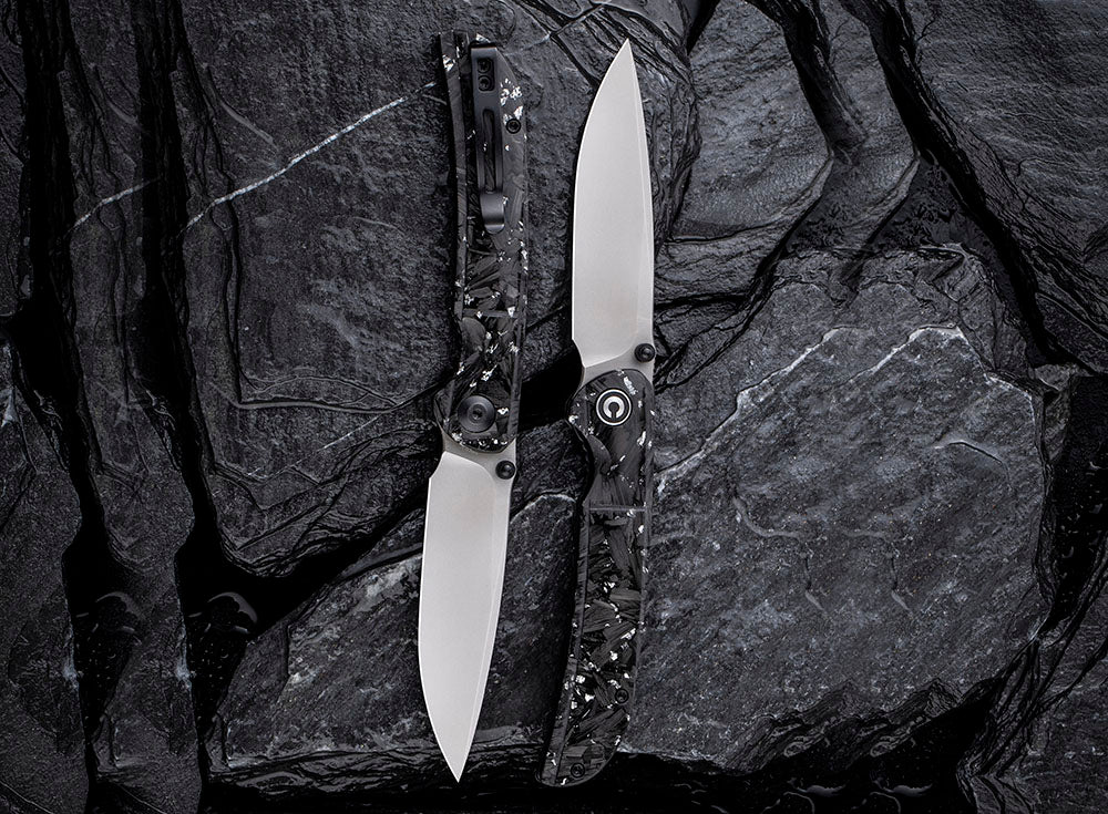 ** HERE NOW ** CIVIVI - C2106 IMPERIUM - Nitro-V blade - Foil Carbon Fiber Handle