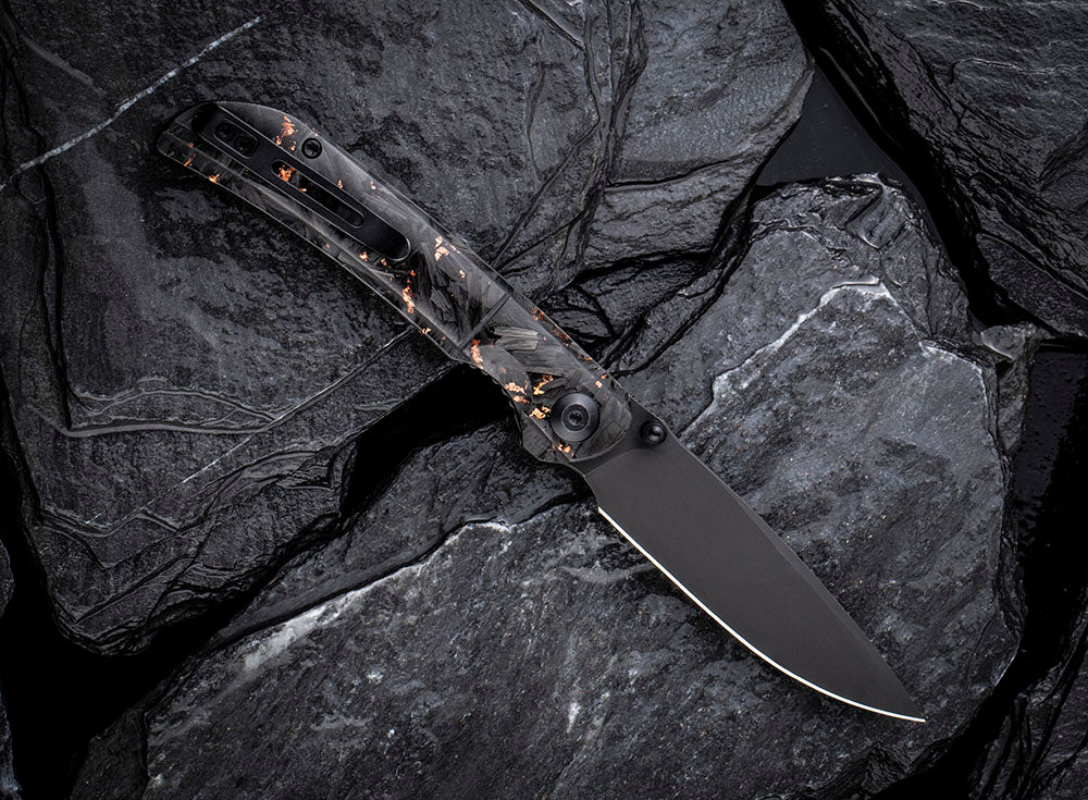 ** HERE NOW ** CIVIVI - C2106 IMPERIUM - Nitro-V blade - Foil Carbon Fiber Handle