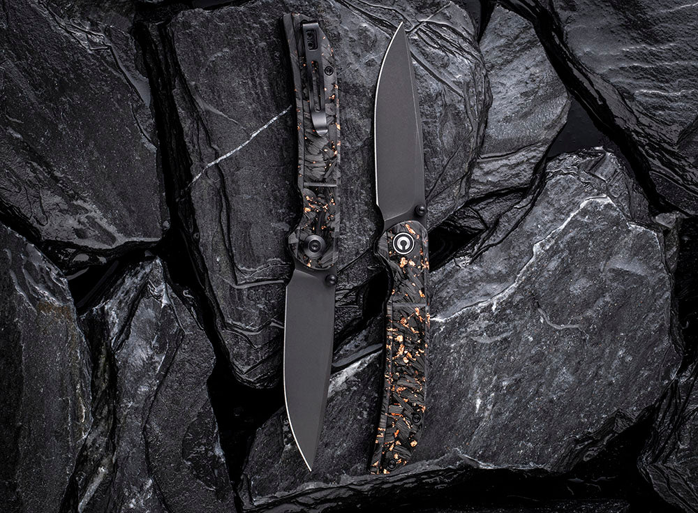 ** HERE NOW ** CIVIVI - C2106 IMPERIUM - Nitro-V blade - Foil Carbon Fiber Handle