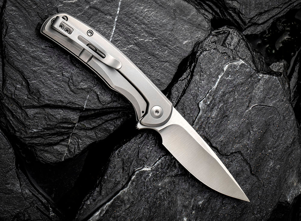 ** HERE NOW ** CIVIVI - C2110 NOx - NITRO-V BLADE - STAINLESS STEEL HANDLE
