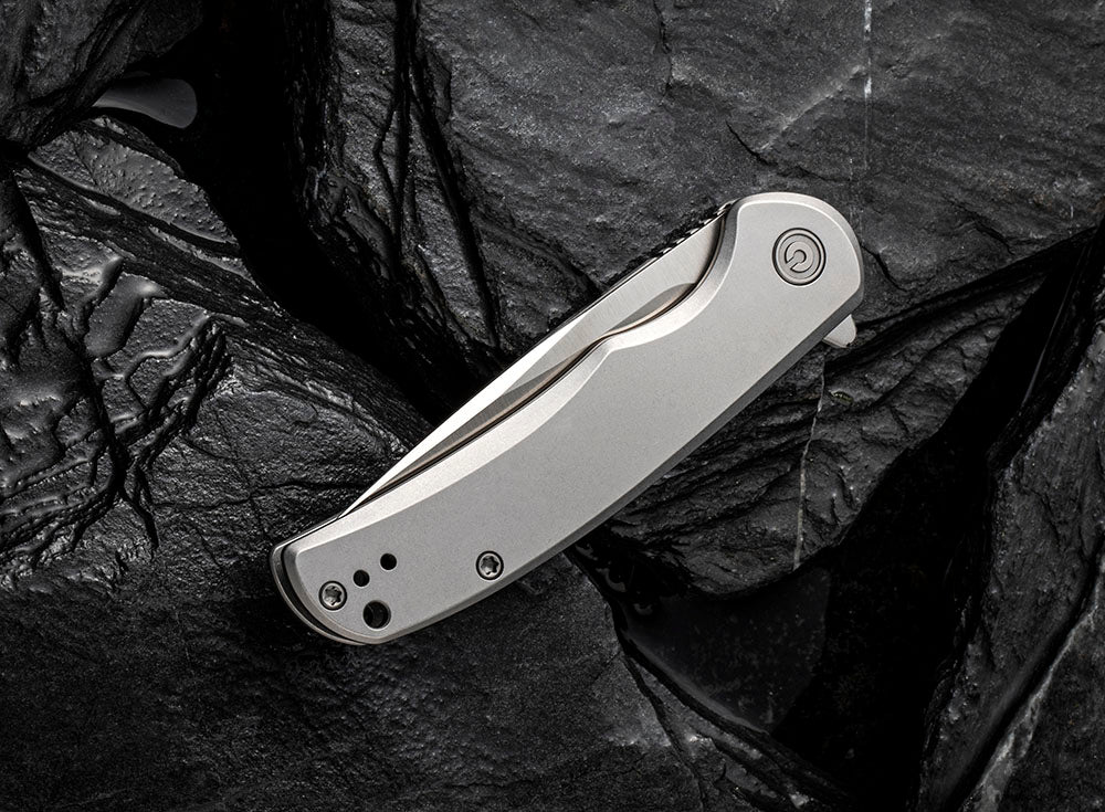 ** HERE NOW ** CIVIVI - C2110 NOx - NITRO-V BLADE - STAINLESS STEEL HANDLE