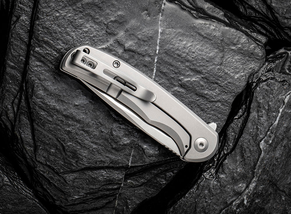 ** HERE NOW ** CIVIVI - C2110 NOx - NITRO-V BLADE - STAINLESS STEEL HANDLE
