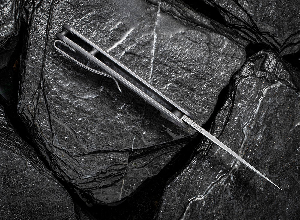 ** HERE NOW ** CIVIVI - C2110 NOx - NITRO-V BLADE - STAINLESS STEEL HANDLE