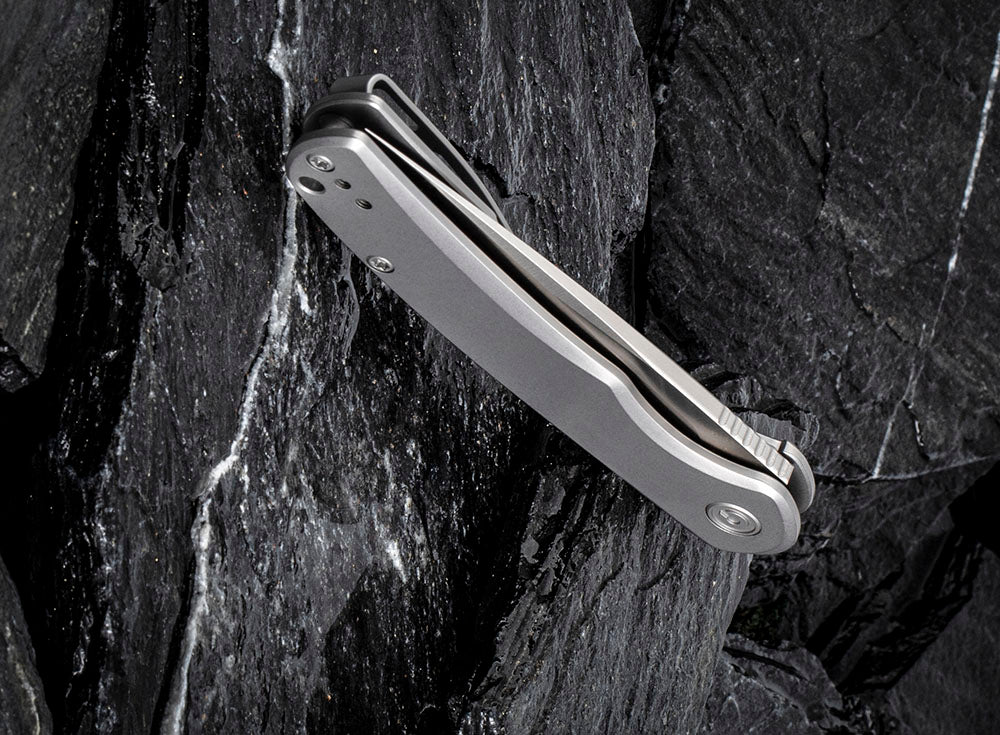 ** HERE NOW ** CIVIVI - C2110 NOx - NITRO-V BLADE - STAINLESS STEEL HANDLE